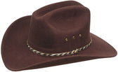Kids Felt Hat Black Cattleman